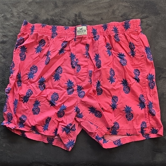 Hollister Other - Hollister Pink and Blue Boxers Vibrant Comfort